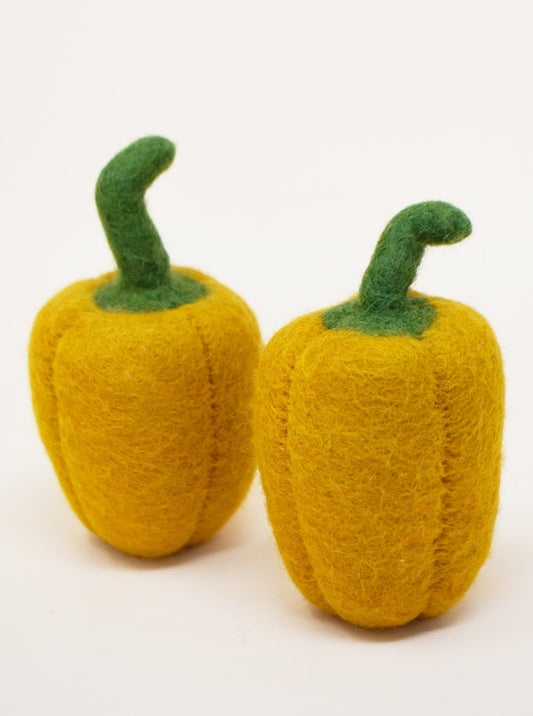 YELLOW WOOL BELL PEPPER