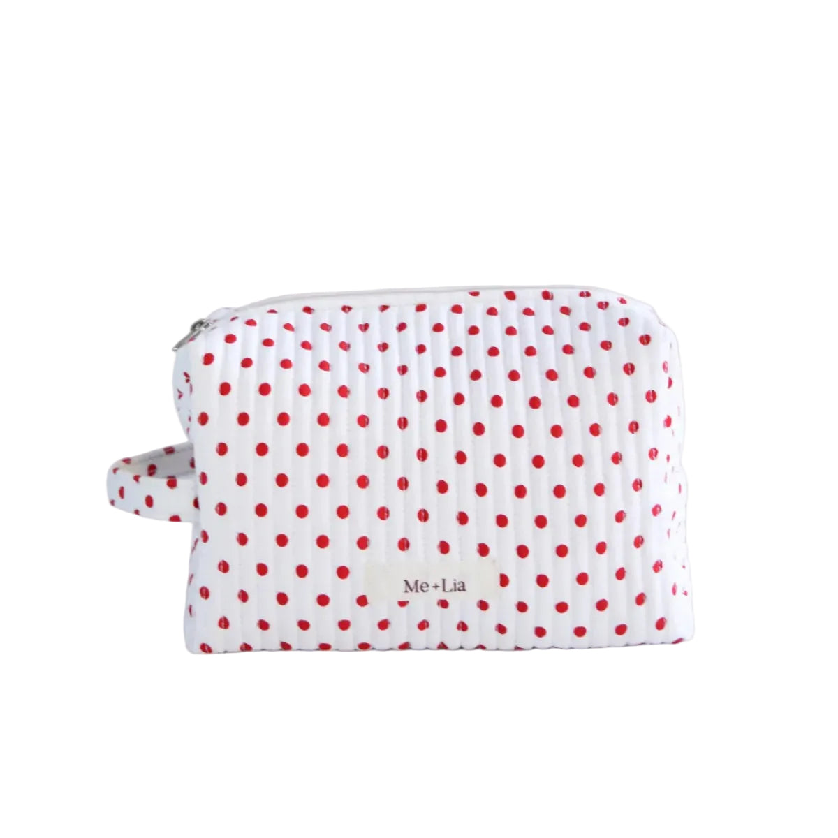 Polkadot Red Make-up Pouch - Large
