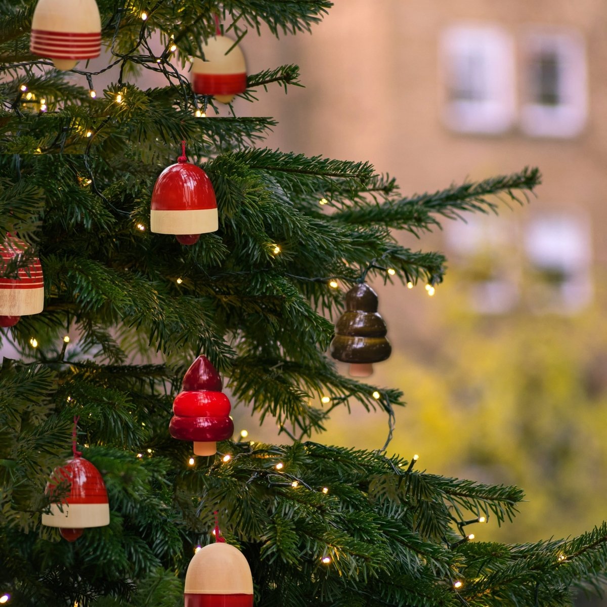 Christmas Tree Ornaments – Assorted Bells | Set of 8
