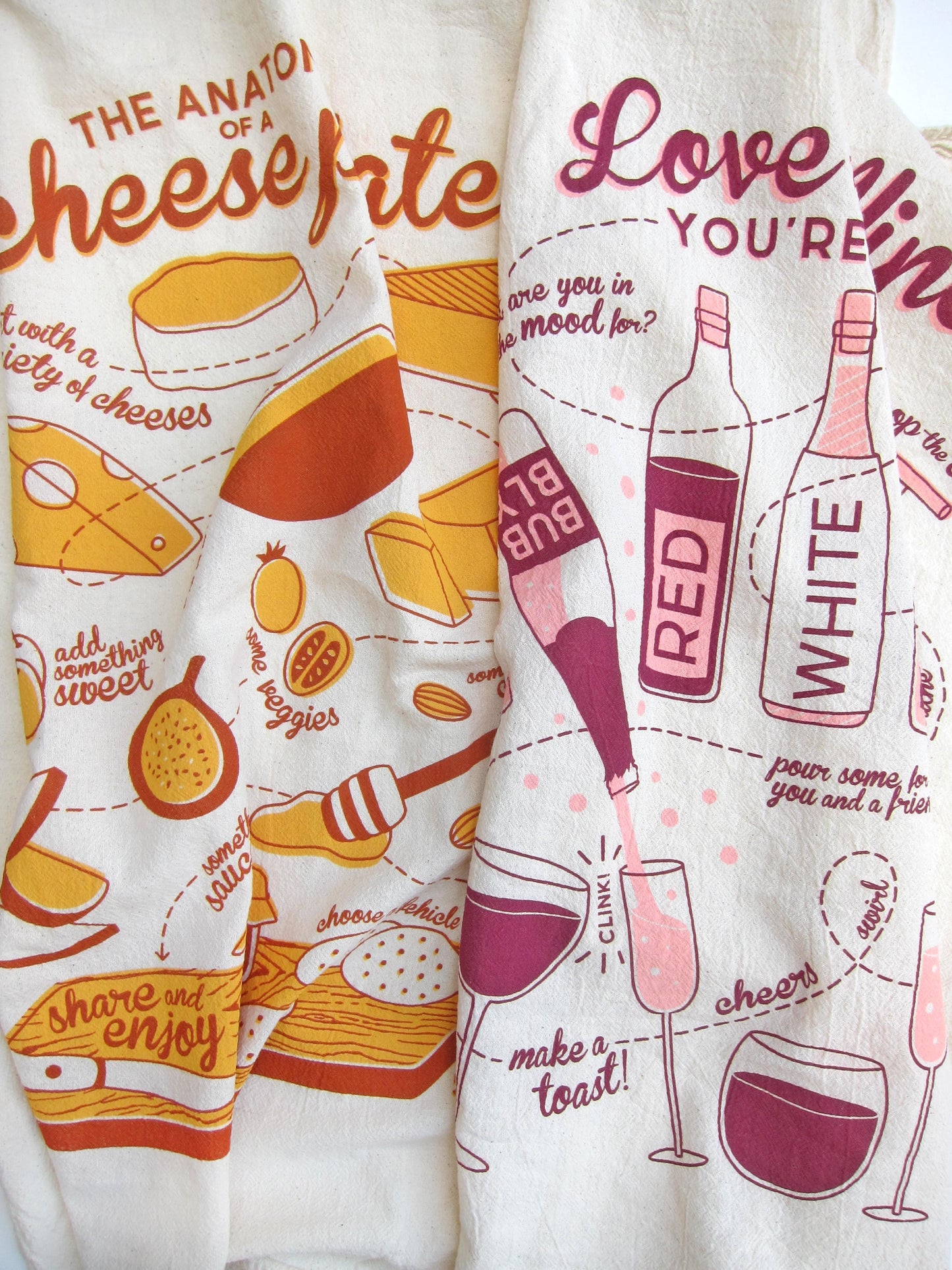 Perfect Pairing - Dish Towel Set of 2