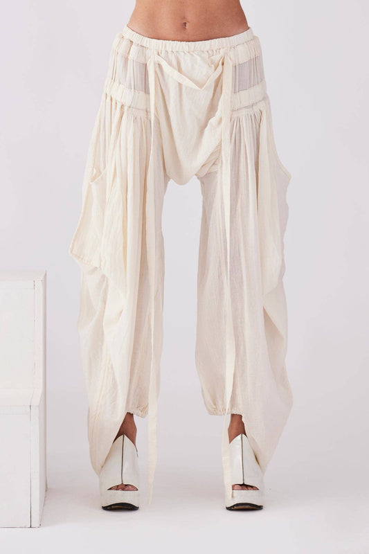 Blind Trouser in Silky Rope
