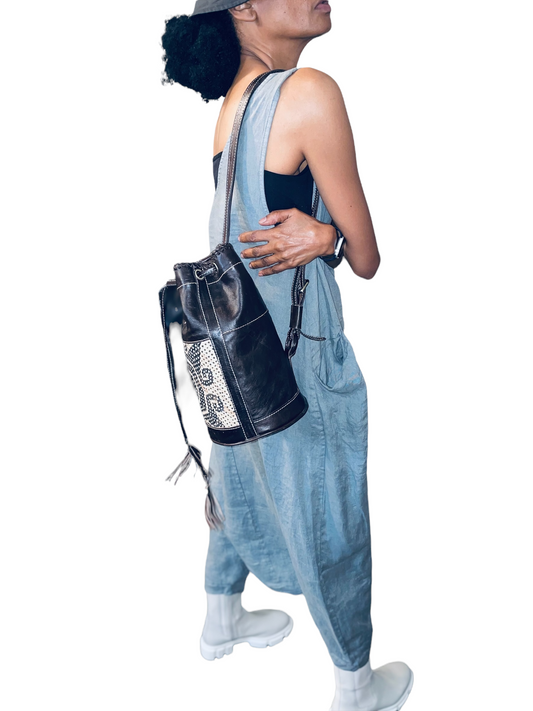 Rattan Slingback  Backpack Bali