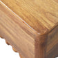 Solid Wood Bola Storage Trunk Bench