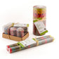 Desert Rose Painted Candles