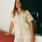 Dos Patos | Hand-Embroidered Cotton Duck Shorts
