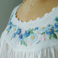 Blue Rosebud Nightgown