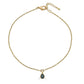 Labradorite Prong Pendant Necklace