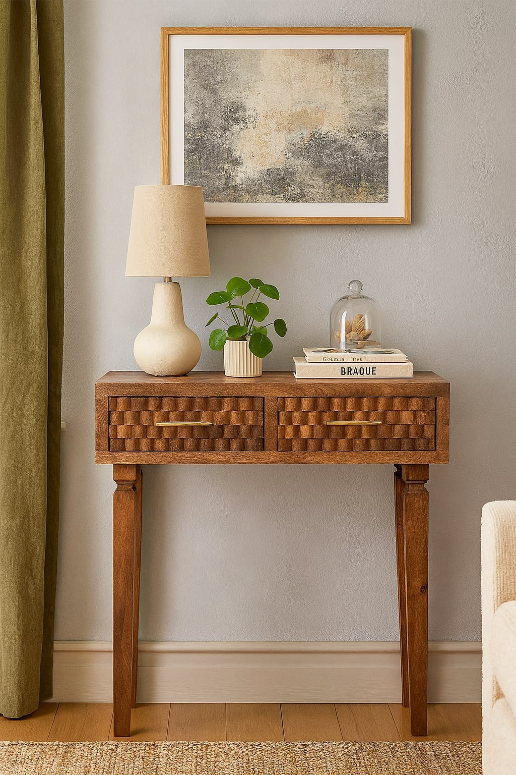 Solid Wood Arno Console Table