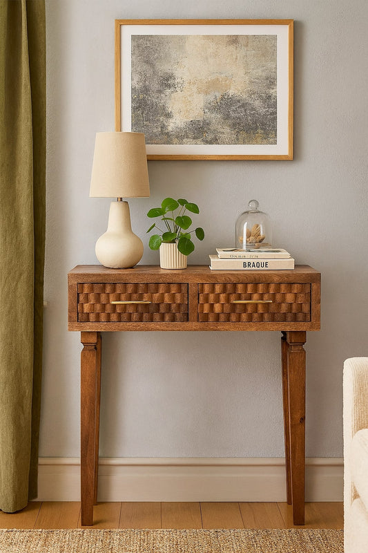 Solid Wood Arno Console Table