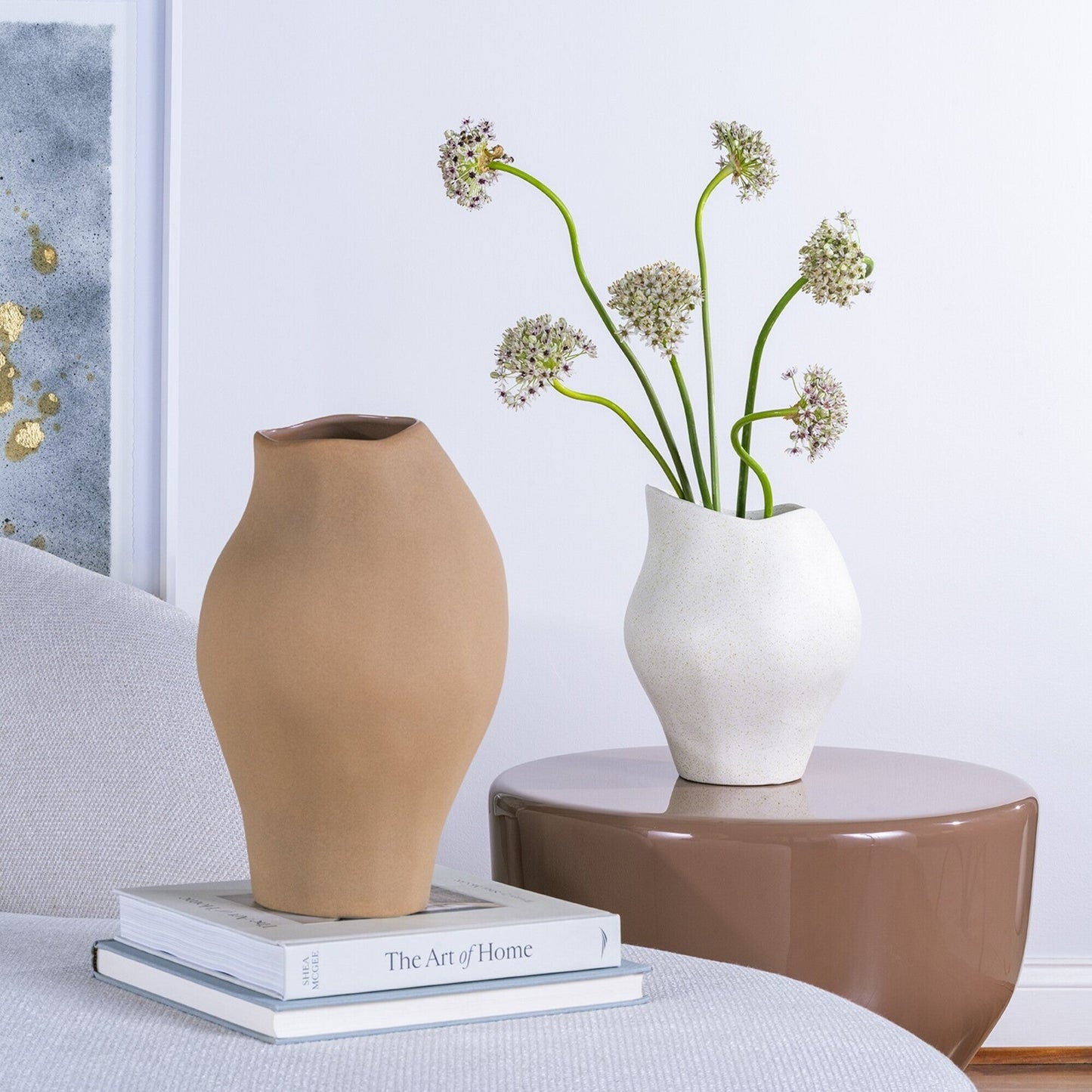 Mosco Light Brown Vase