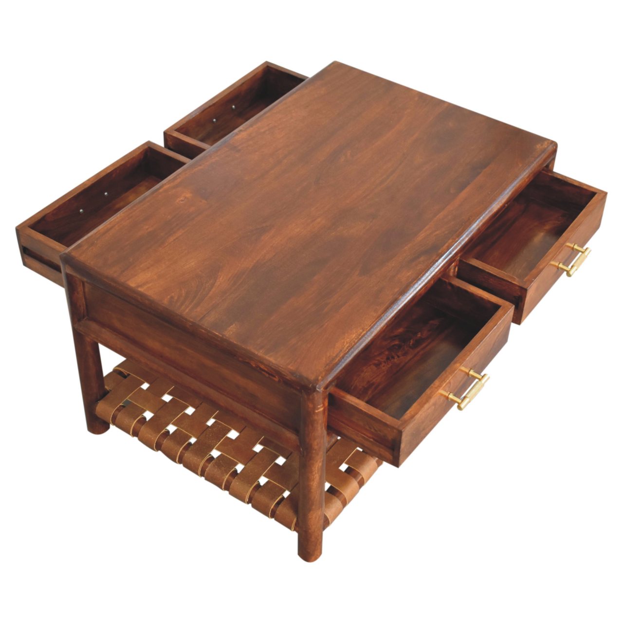 Regency Woven Console Table