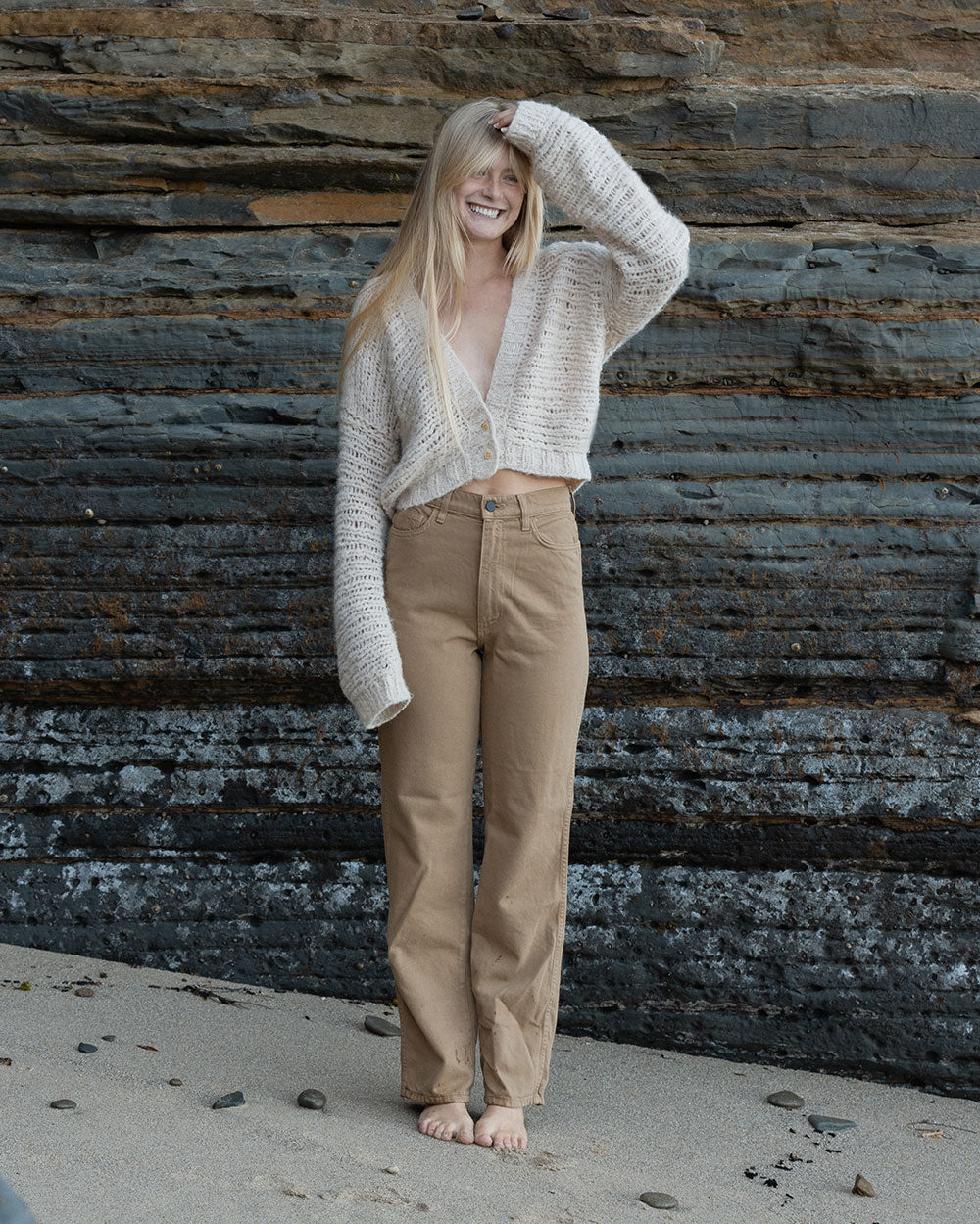 Claudia Cardigan - Baby Alpaca