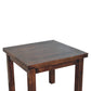 Solid Wood California Walnut Extendable Butterfly Dining Table