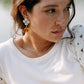 Vintage Amber Drop Earrings