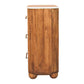 Artisan Furniture Solid Wood Beaumont Marble Bedside