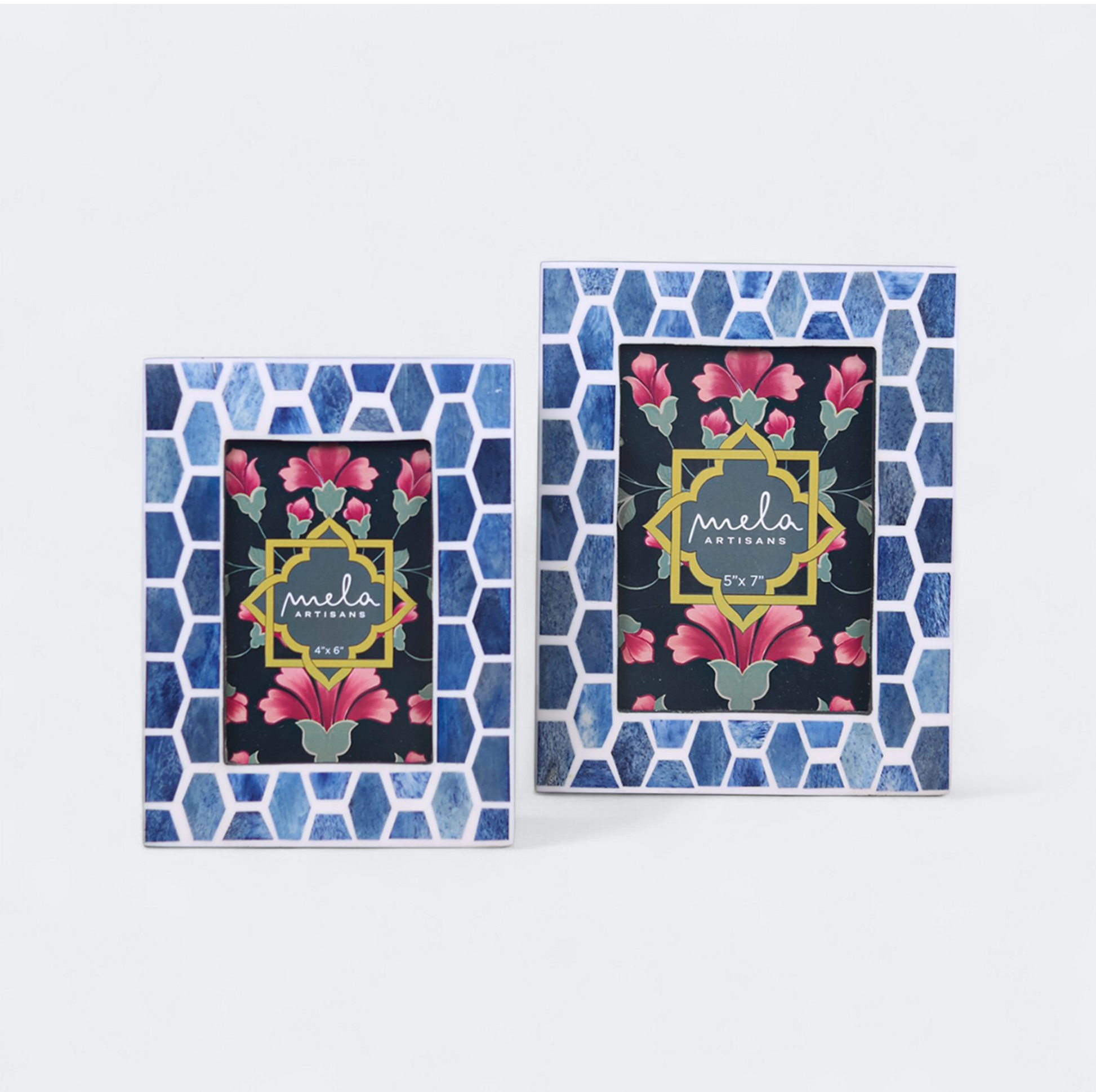 Gramercy Inlay Photo Frame Gift Box Set