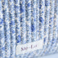 Blue Blossom Make-up Pouch - Large
