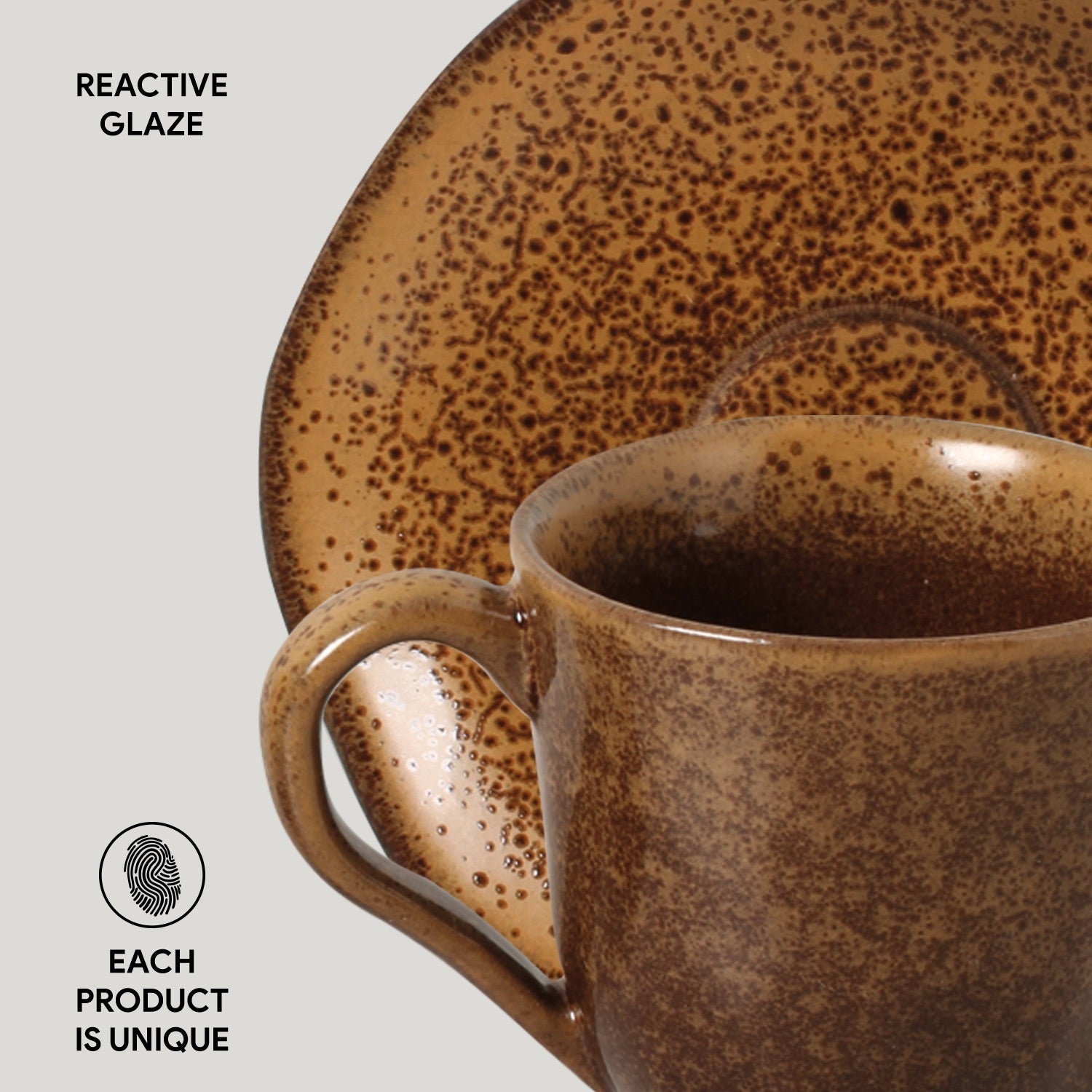 Coffee Cup & Saucer Set of 6