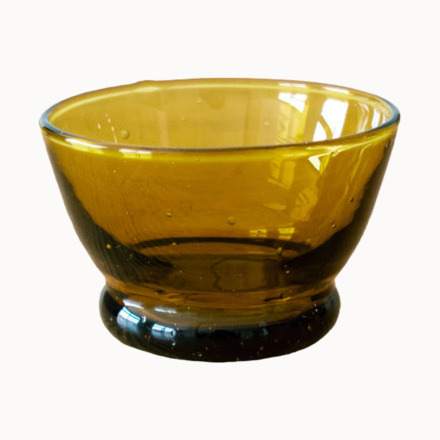 Footed Glass Bowl