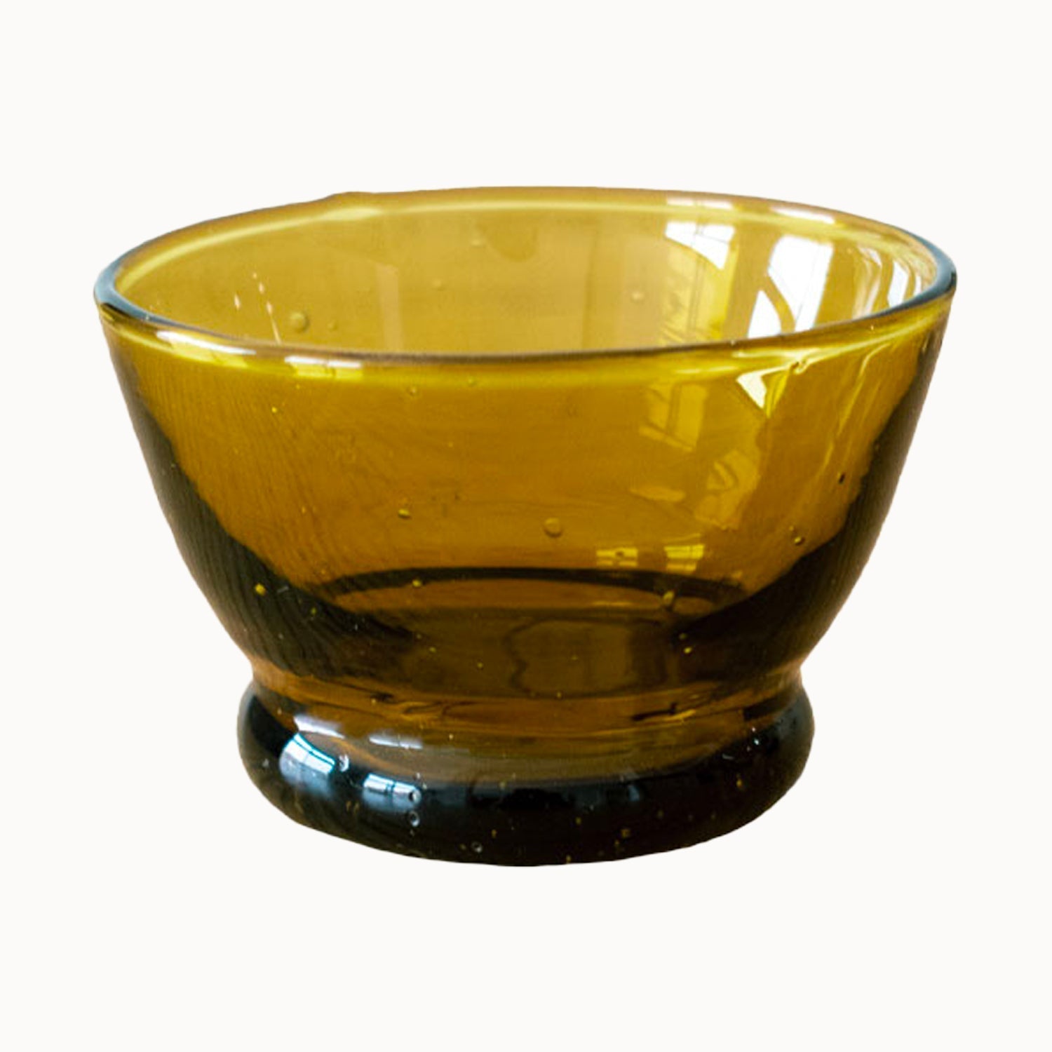 Footed Glass Bowl