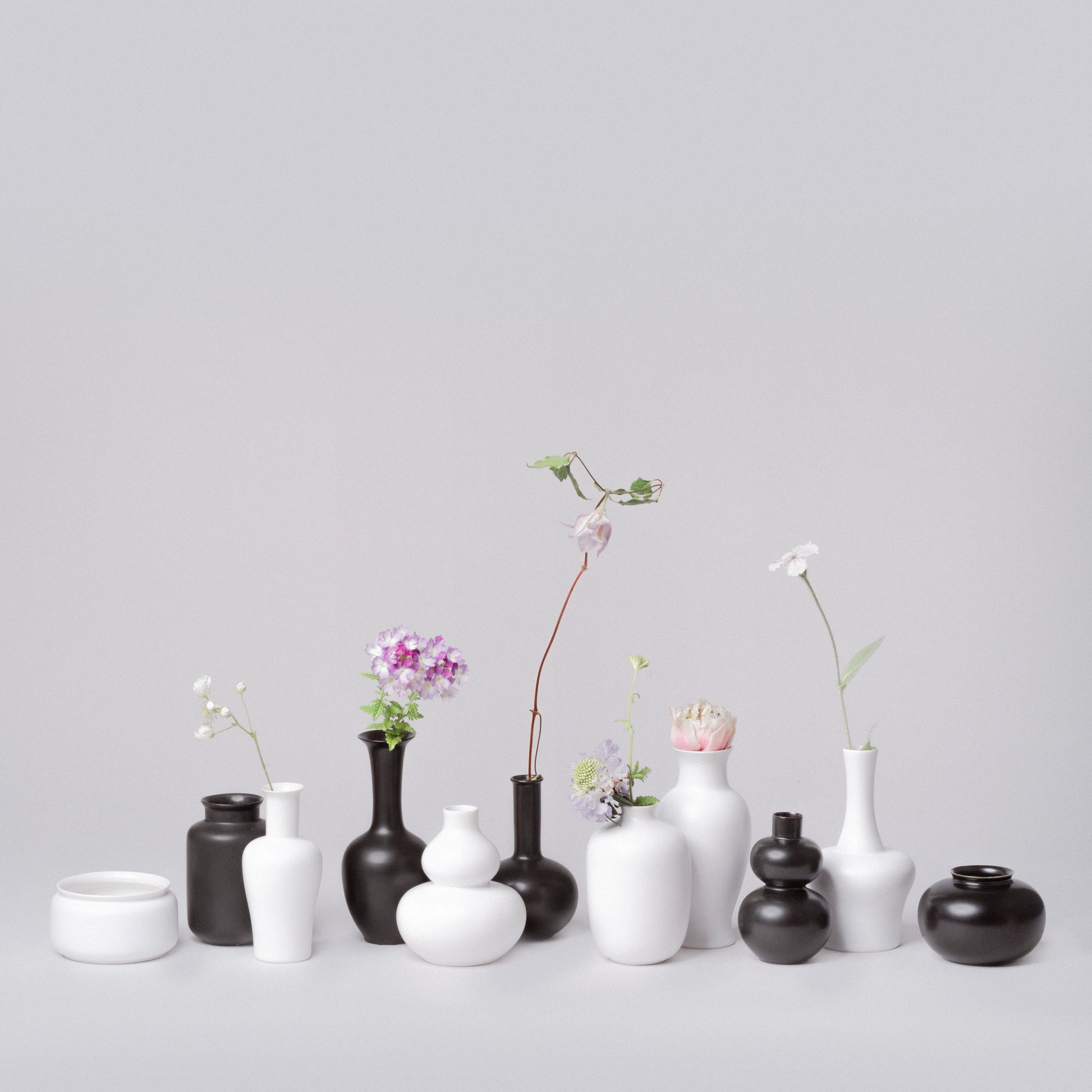 Semi-Matte Porcelain Mini Archer Vase