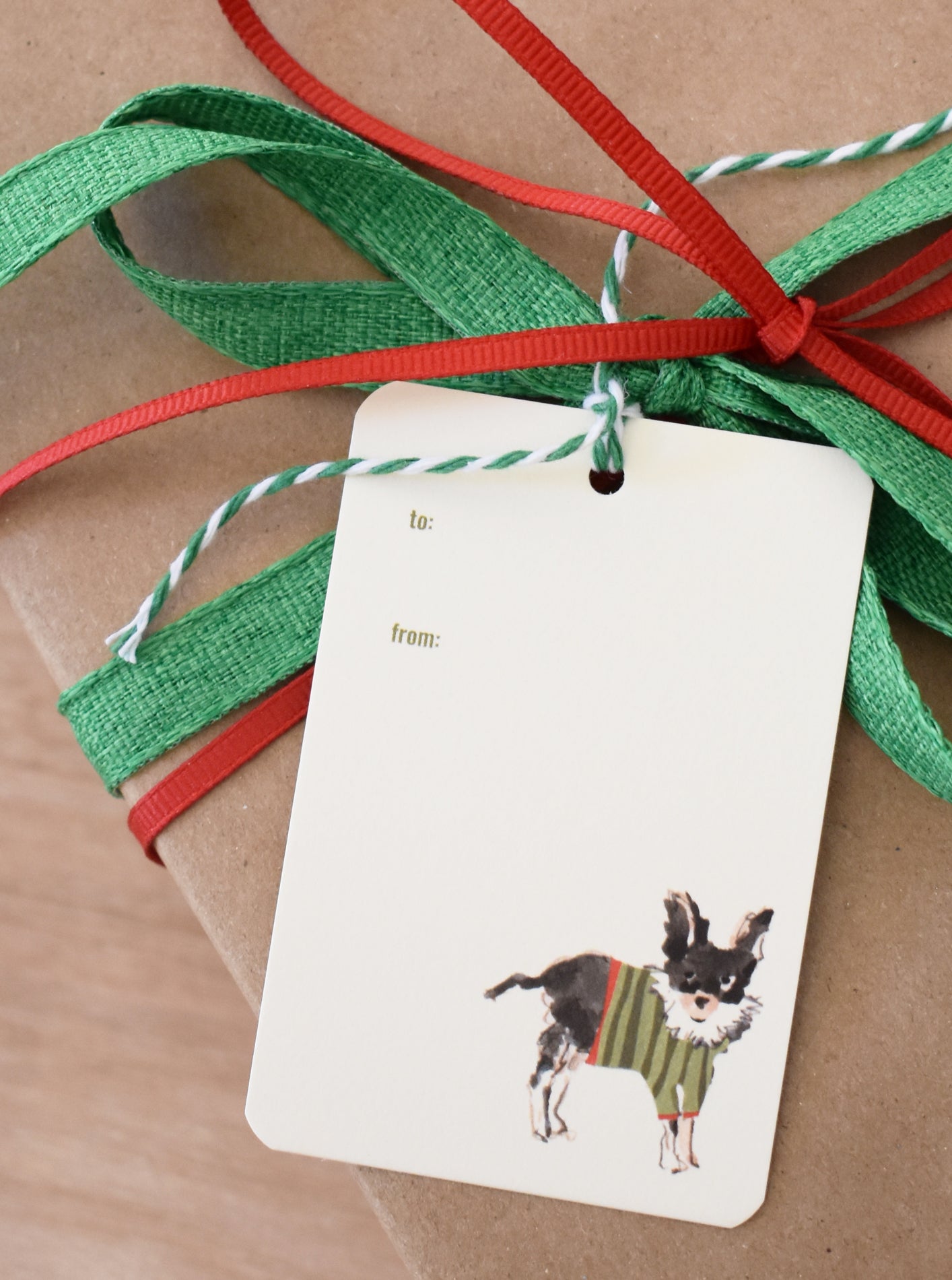 DOG GIFT TAGS
