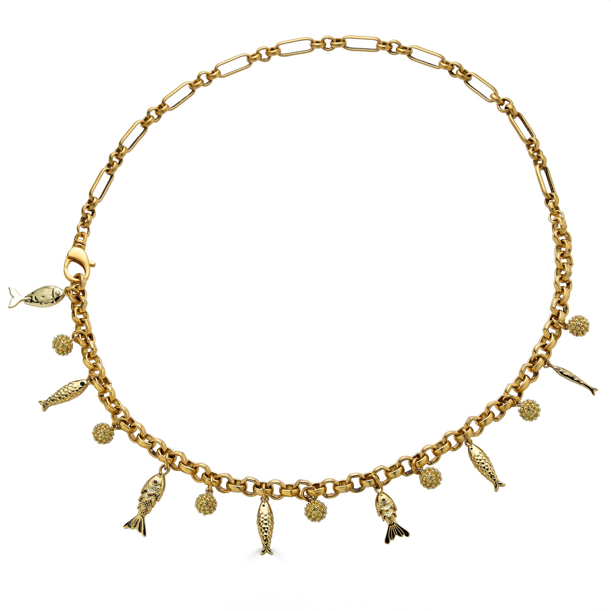 Fish Charm Convertible Necklace