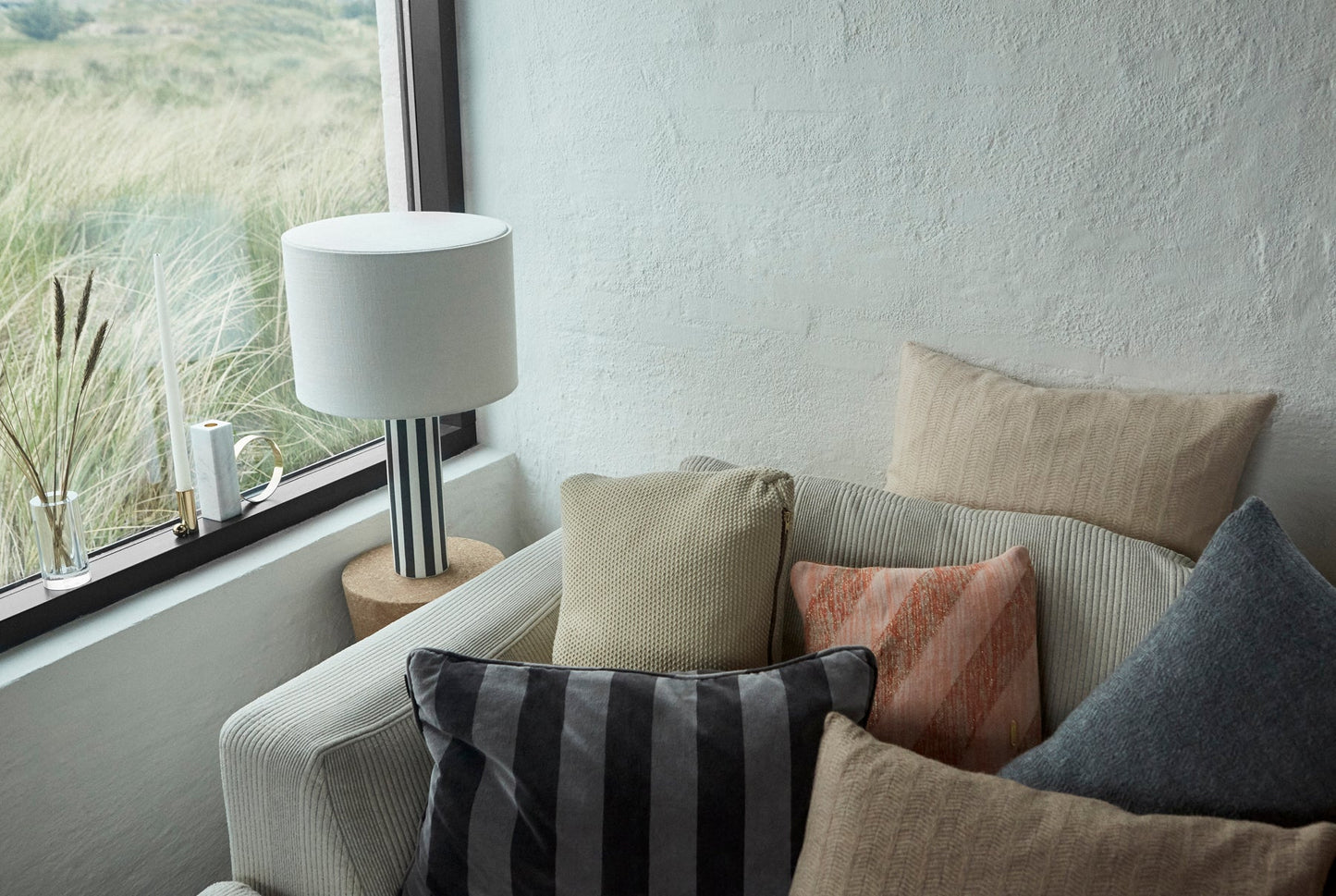Kata Cushion Cover Only - Nude