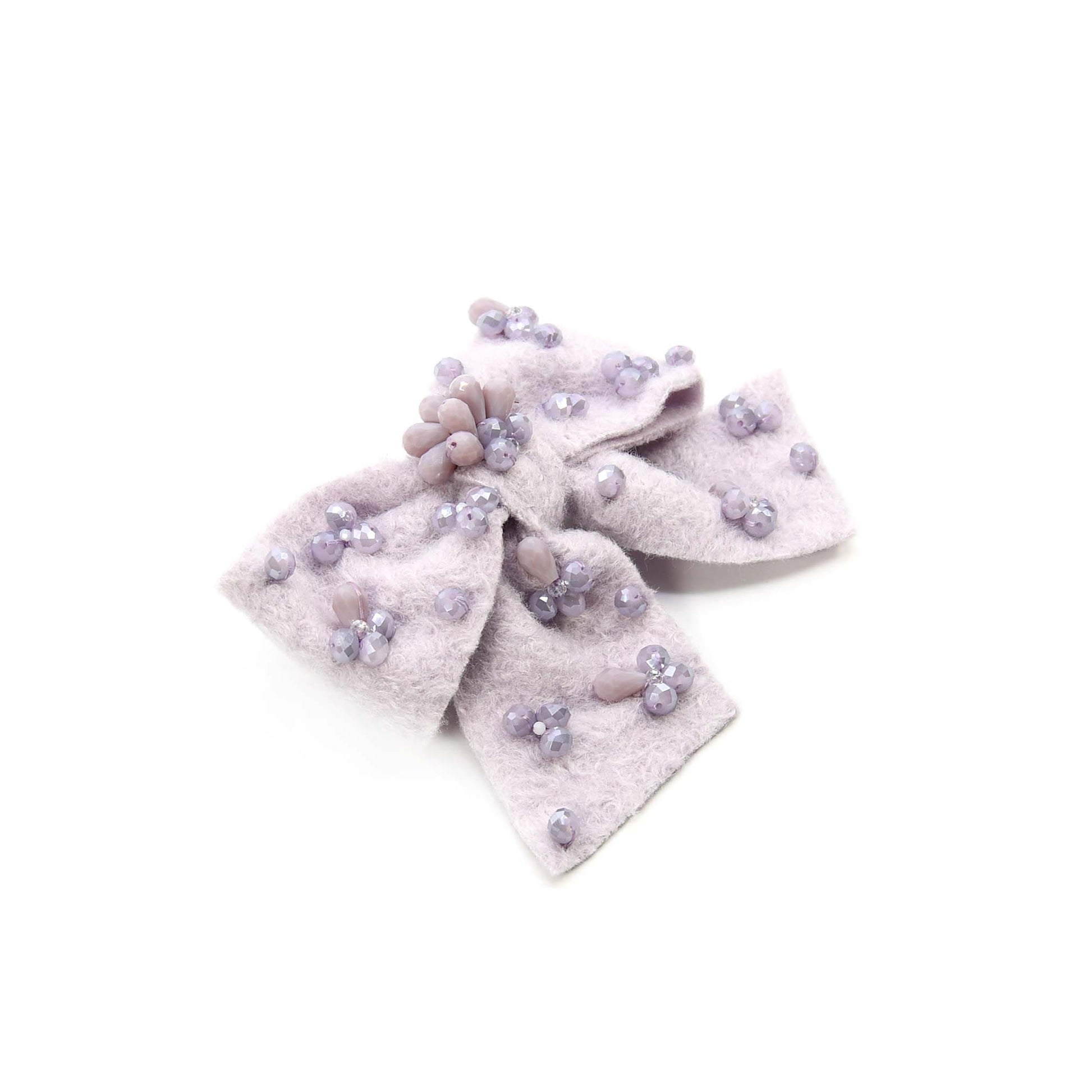 Violet Hair Bow