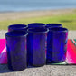 Pure Cobalt Water Glasses - Set of 6