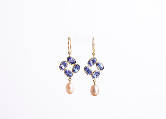 Tanzanite Spark Earrings