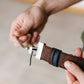 Cork Reversible Men's Belt (Brown/Navy)