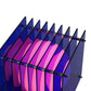 Lớp small square in blue acrylic