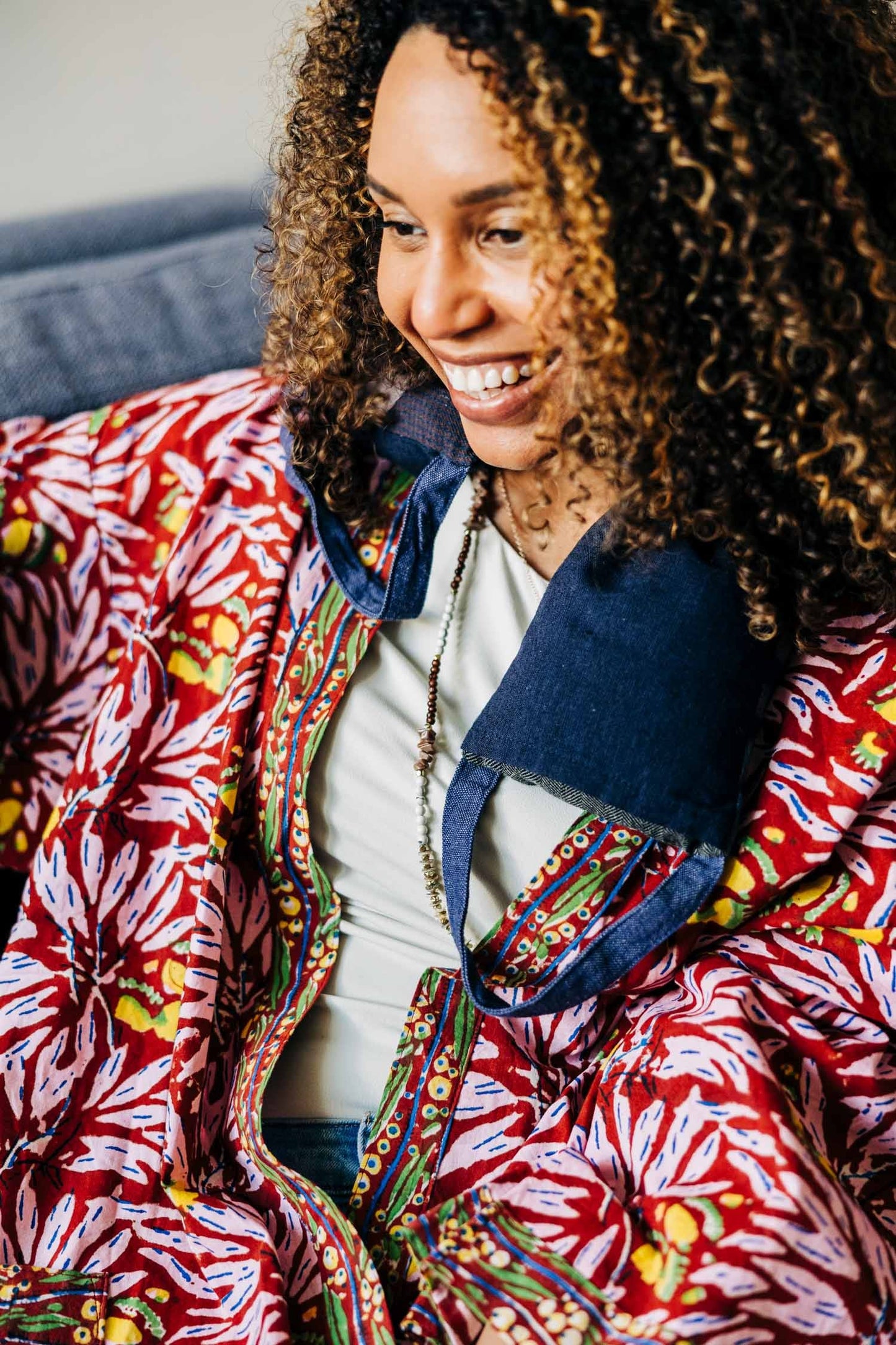 Patchwork Flaxseed Neck Wrap