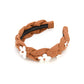 Rust Floral Headband