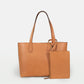 Elba medium size structured tote in vegetable-tanned leather