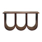 Solid Wood Triple Open Style Coffee Table