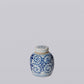 Blue and White Porcelain Mini Double Happiness Round Jar