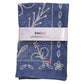 Fully Hand Drawn Painted, Indigo Natural Dye Batik Bandana, Hibiscus Indigo, Blue, Batik Tulis