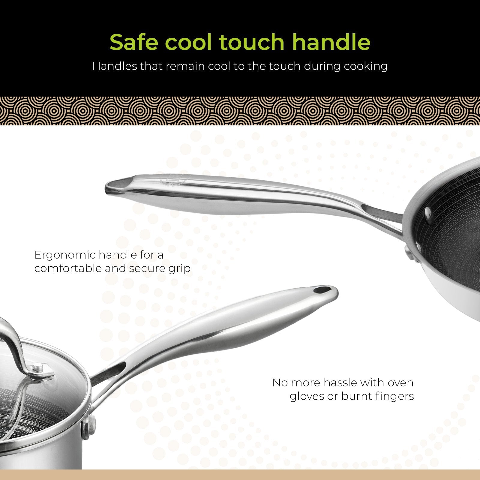 BE | LIVING CIRCLAD Series 12-Piece Cookware Set