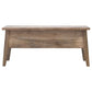Solid Wood Lid Up Storage Bench