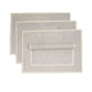 VERTEX Hand Block Printed Napkins - Set of 4. Cotton - Fair Trade - Artisan Made