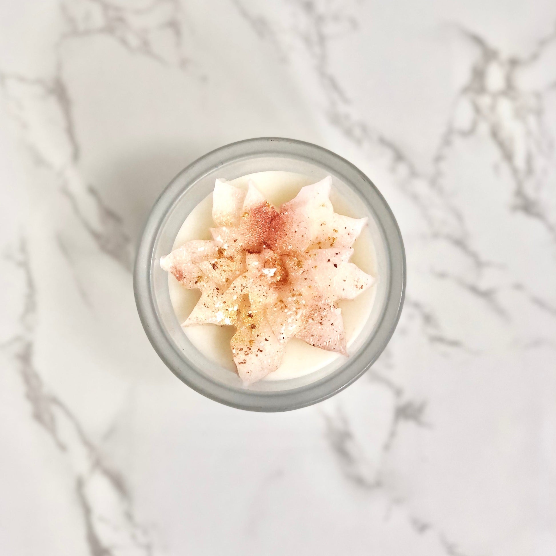 Poinsettia - Christmas Scent Candle - Eco-Friendly
