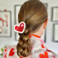 Valetines Laced Hearts Hair Claw