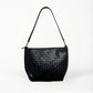 Woven Leather Shoulder Bag