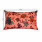 Velvet Eden Floral Pillow | 24x14" | Cotton Fabric