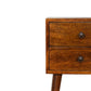 Solid Wood Mini Nightstand