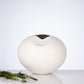 Milan White Sculptural Vase