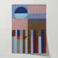 Woven Perspectives No. 06 — Geometric Abstract Art Print