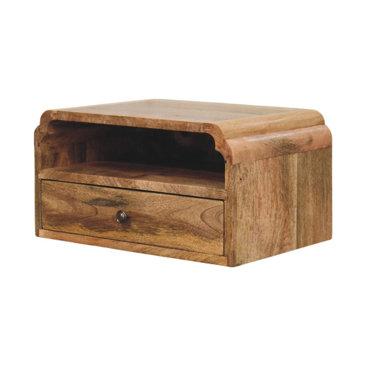 Artisan Furniture Solid Wood Avora Wall-Mounted Bedside